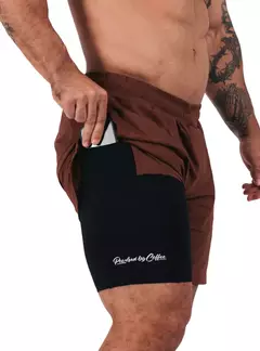 BERMUDA SNATCH AERODRY CHOCOLATE - comprar online
