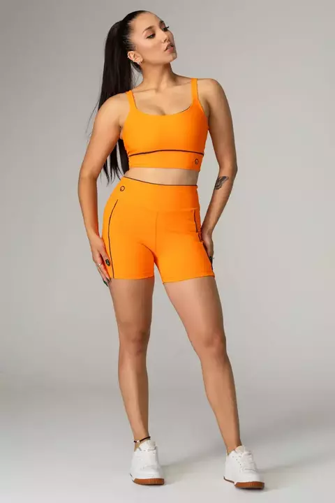 Short Médio com Bolsos Laterais OnMove Energy