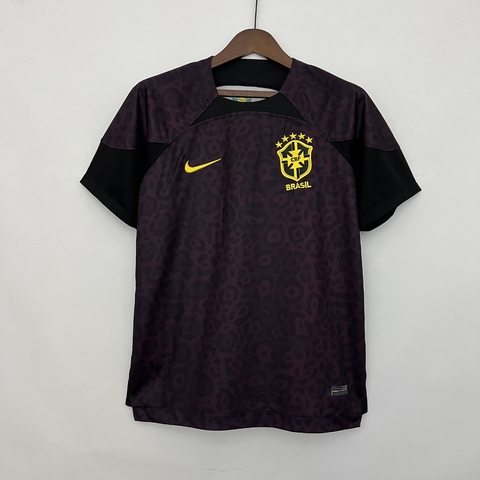 camisa da seleção brasileira black