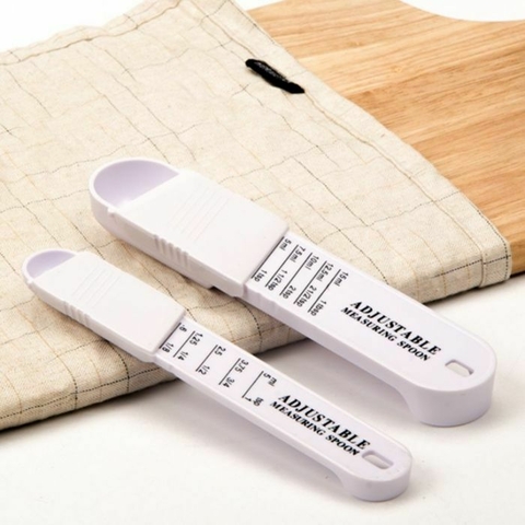 Cuchara Medidora Regulable 2 Piezas De Calidad Alimentaria B