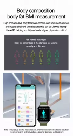 Nfc Smart Watch para homens, relógios para medicina IP68 à prova d'água - loja online