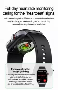 Nfc Smart Watch para homens, relógios para medicina IP68 à prova d'água - loja online