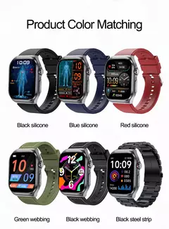 Nfc Smart Watch para homens, relógios para medicina IP68 à prova d'água
