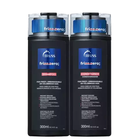 Kit Truss Frizz Zero Duplo Cuidado (2 Produtos)