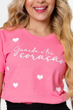T-SHIRT GUARDA O TEU CORAÇÃO - comprar online