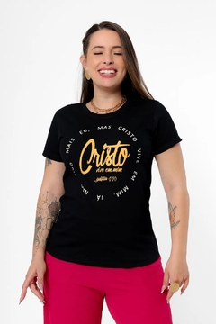 T-SHIRT CRISTO VIVE EM MIM