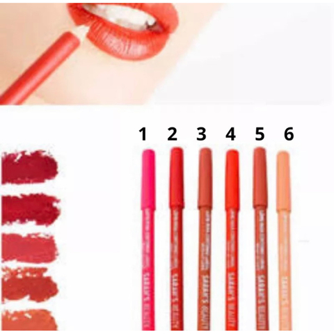 Lápis Contorno Labial Sarah's Beauty