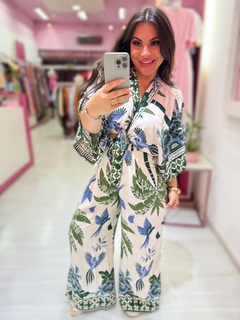 Conjunto CALÇA E BLUSA MULTIFORMAS VERDE