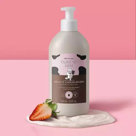 Loção Desodorante Hidratante Corporal Cuide-se Bem Deleite Chocolatudo 400ml na internet