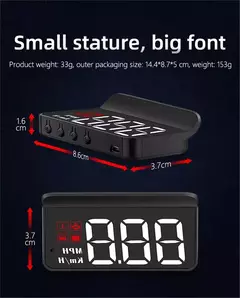 Velocímetro Digital Head-Up HUD Para parabrisas en internet