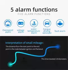 Velocímetro Digital Head-Up HUD Para parabrisas - Galaxy Store