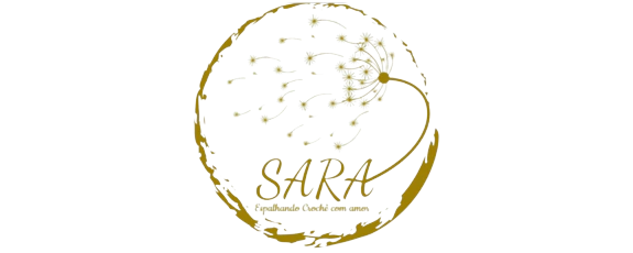 Sara espalhando crochê com amor