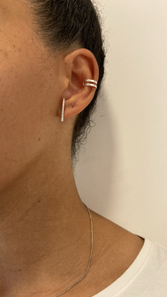 Piercing Fake Duplo Prata na internet