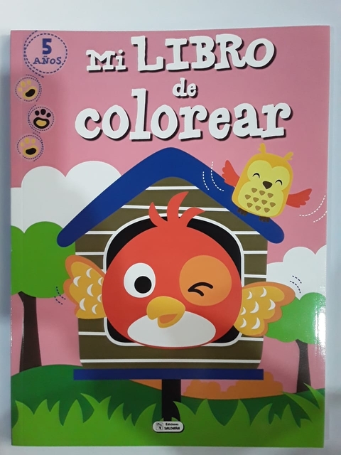 MI LIBRO DE COLOREAR ROSA