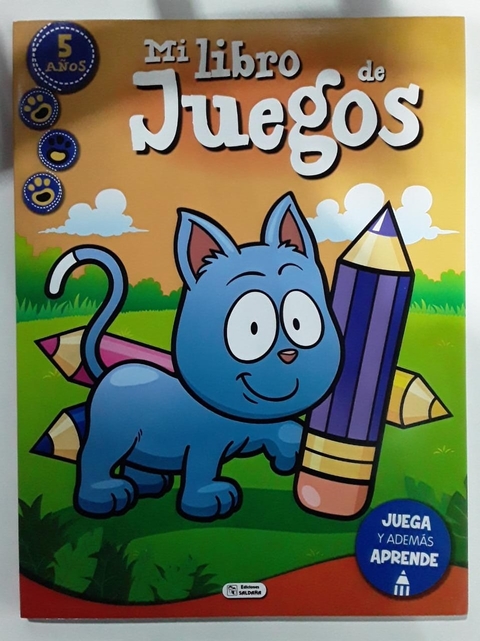 MI LIBRO DE JUEGOS GATO