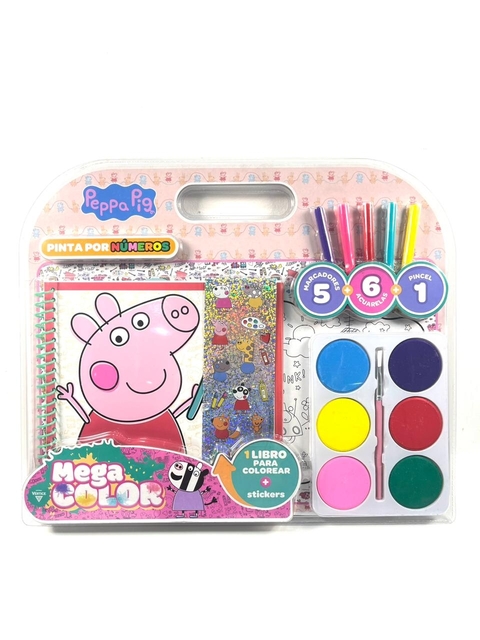 BLISTER MEGA ACUARELAS PEPPA PIG