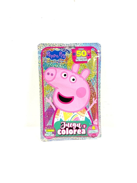 FLOW PACK JUEGA Y COLOREA PEPPA PIG