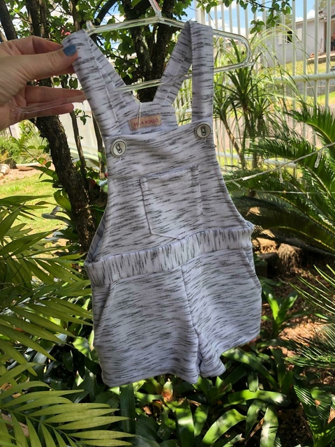 Jardineira Menino P&B