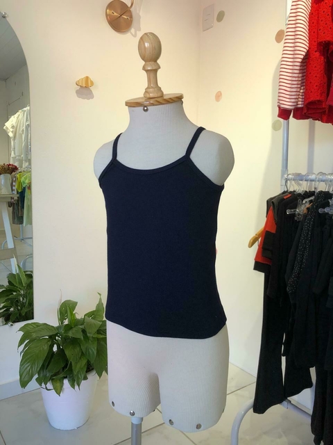 Blusa Alça Azul Marinho
