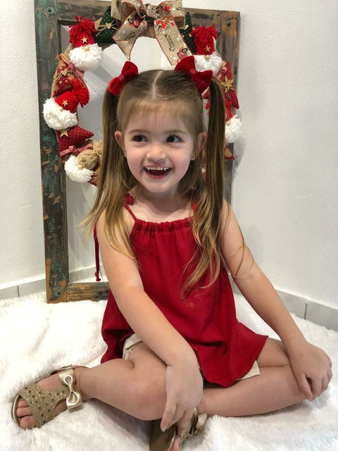 Blusa Flora Vermelha