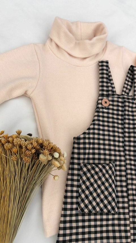 Blusa Básica de lã unissex - bege