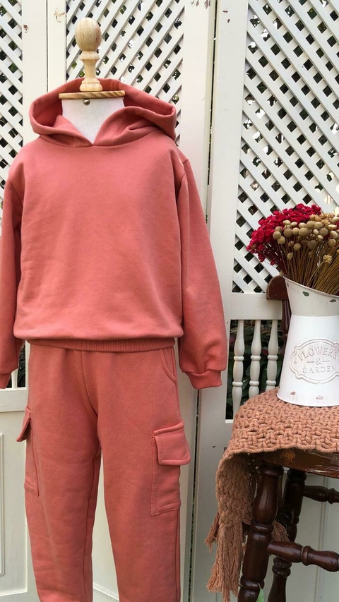 Conjunto Moletom Terracota