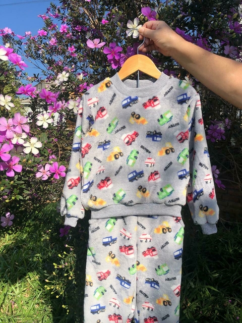 Conjunto Fleece - Carros