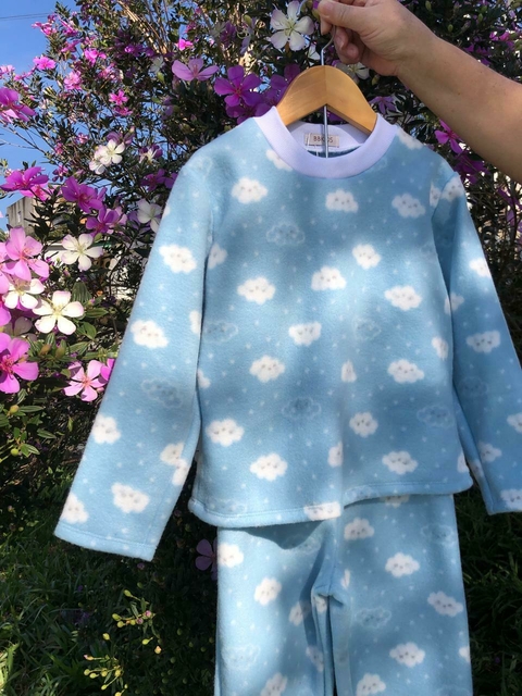 Pijama Soft - Azul claro