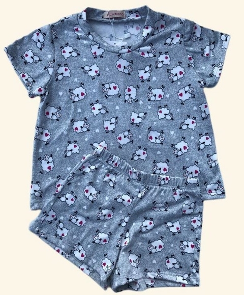 Pijama Cinza Ovelhinha