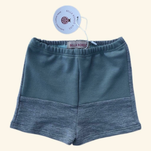 Short Cinza/Verde