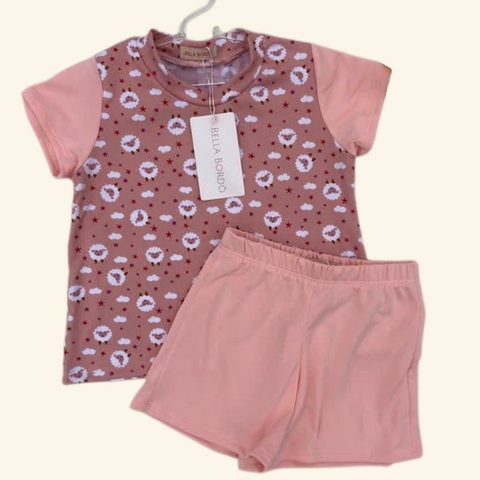 Pijama Rosa Ovelhinha