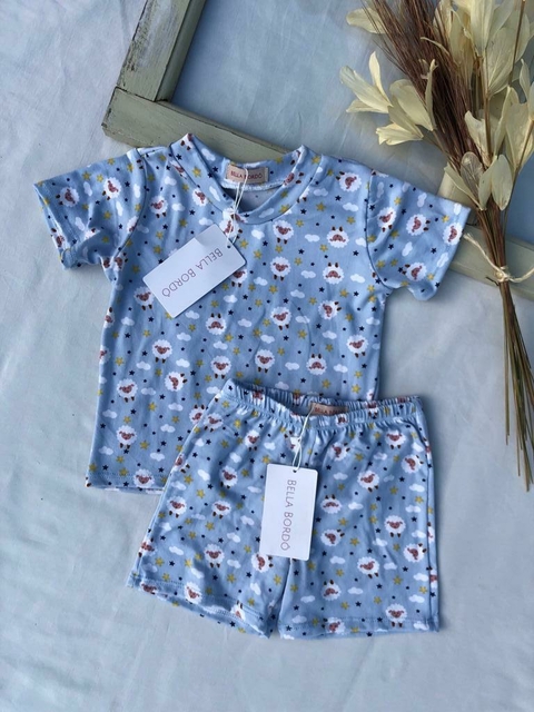 Pijama Azul Ovelhinha