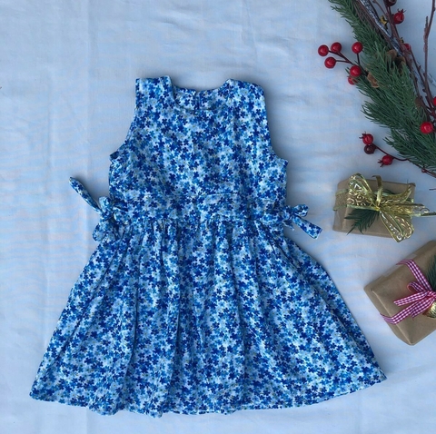 Vestido Sol Liberty Azul