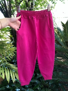 Conjunto Moletom Rosa na internet