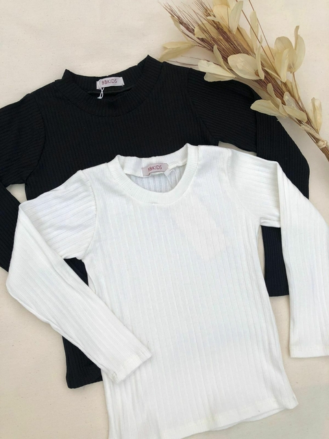 Blusa Canelada Unissex