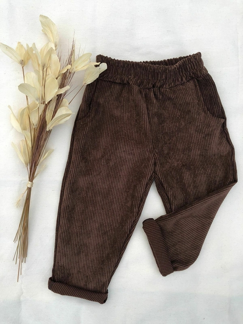 Calça Veludo Marrom
