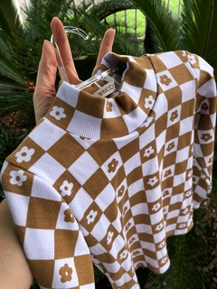 Blusa Canelada Florzinha - comprar online