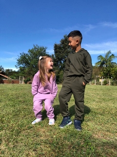 Conjunto Moletom Lilás - comprar online