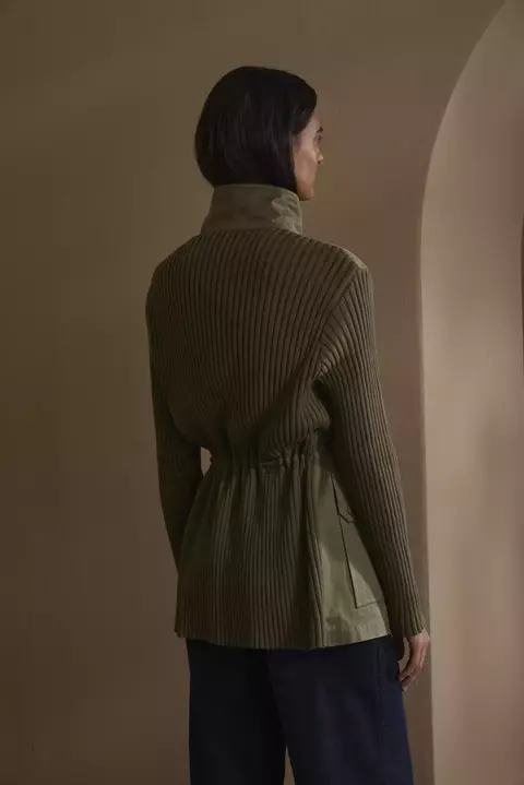 Parka Tejida