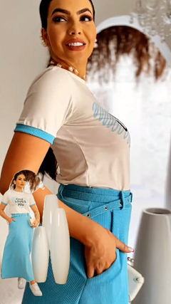 Conjunto Paula na internet