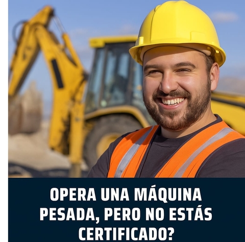 CERTIFICACIÓN OPERADORES MAQUINARIA PESADA - comprar en línea