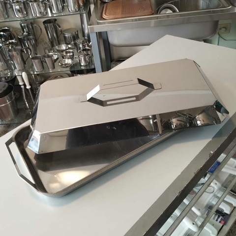 Tapa plancheta acero inoxidable