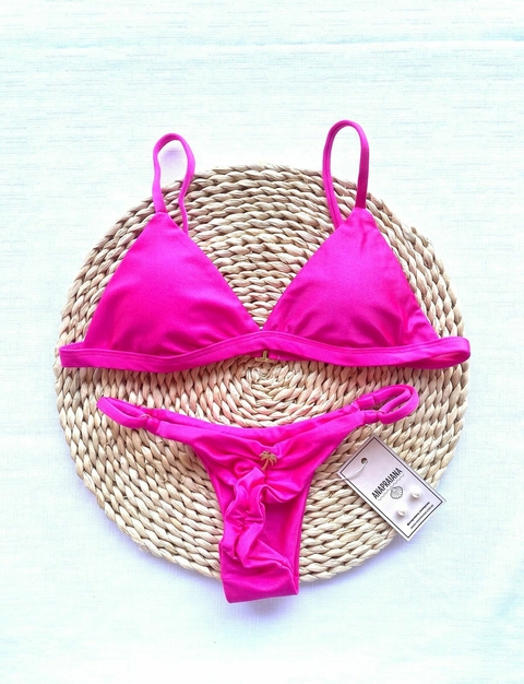 Biquíni Básico Empina Bumbum Rosa Pink - comprar online