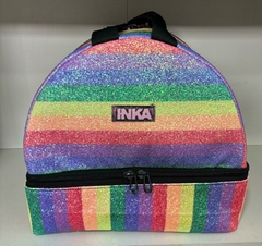 Bolso cajon Arco Iris Gliteer para patines - tienda online
