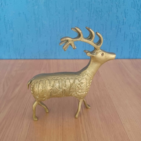 Cervo em bronze