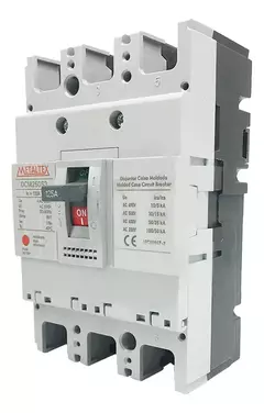 Disjuntor em Caixa Moldada Tripolar DCM250S3 250A Metaltex - comprar online