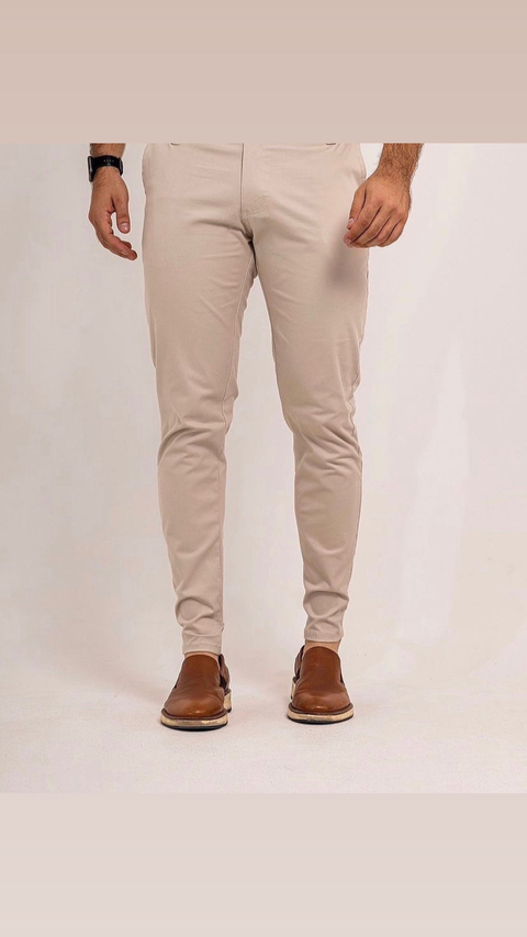 Banner da categoria Calça Alfaiataria, Skinny, original da Buway - Areia