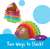 Spike – Encaixe Arco-Íris Multicores - Kit 6 pçs – Learning Resources - Ben Recursos e Brinquedos Infantis