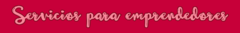 Banner de la categoría Servicios para emprendedores