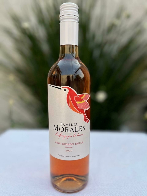 VINHO MORALES NATURAL SWEET MALBEC ROSE - comprar online